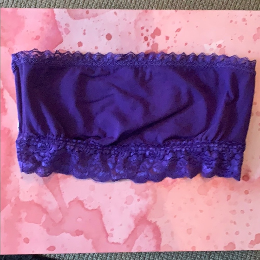 Love Pink Lace trim bandeau